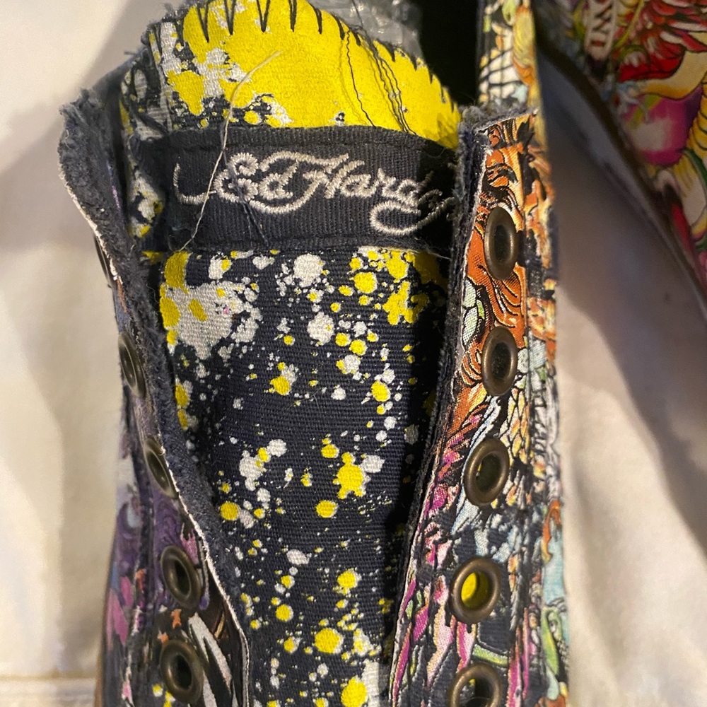 Vintage Ed Hardy originals mix-matched on purpose